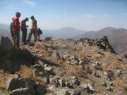 Uzbekistan Kumbel pass petroglyphes