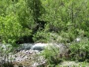 Uzbekistan. trekking to Aksarsay waterfall 