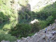 Urungach lake Pskem mountain range Uzbekistan.JPG