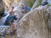 Uzbekistan mountains .Gulkam canyon 