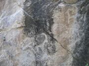 Uzbekistan Khojikent grotto petroglyphes (1)