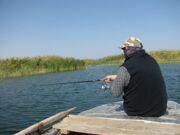 Uzbekistan Aydarkul lake fishing